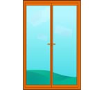 Fenster Typen – 2 Flügel schmal