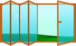 Fenster Öffnungstypen – Faltschiebeflügel