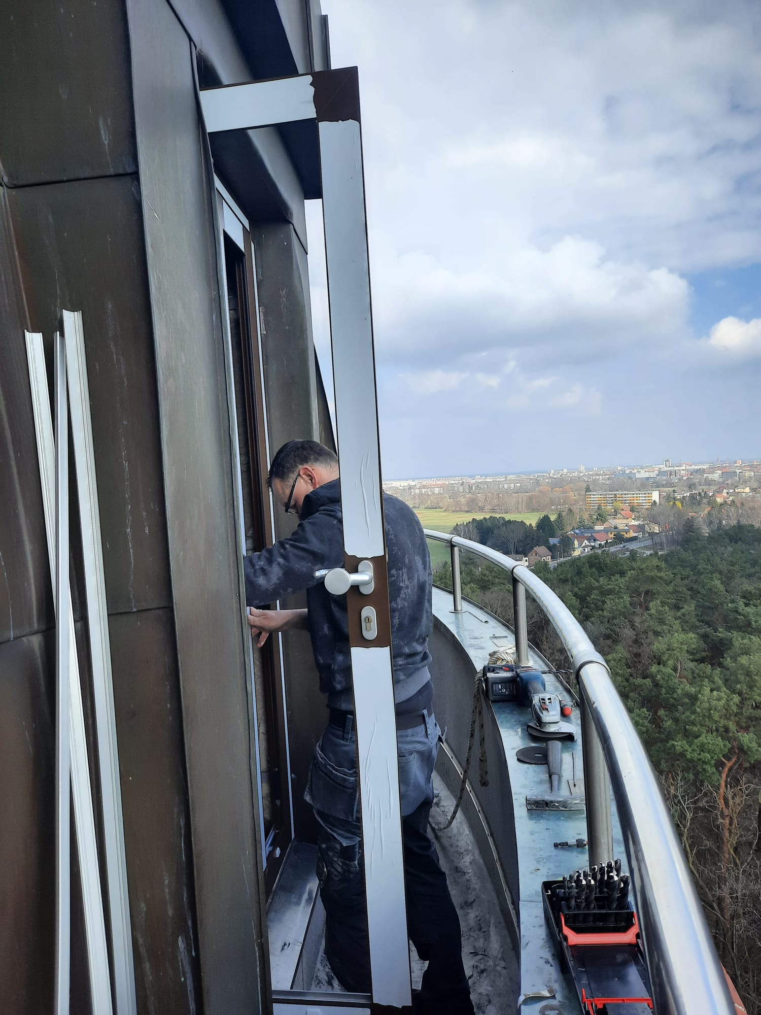 Stahltür am Wasserturm in Cottbus - Bild 12